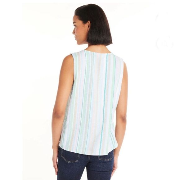 Women's Woven Lightweight Core Tank Top, Size L - Picture 6 of 7
